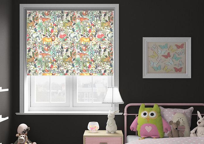 King of the Jungle, Safari - Roman Blind - Image 3